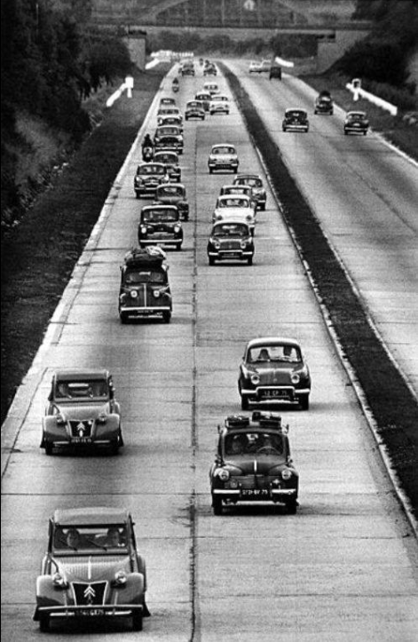 autoroute du soleil 1958