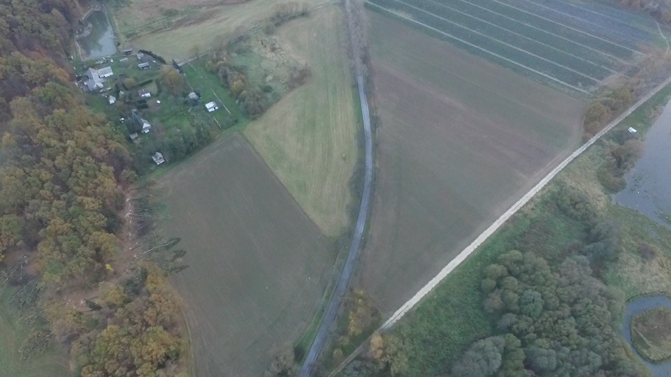 Okolí Hodějovice přejezd