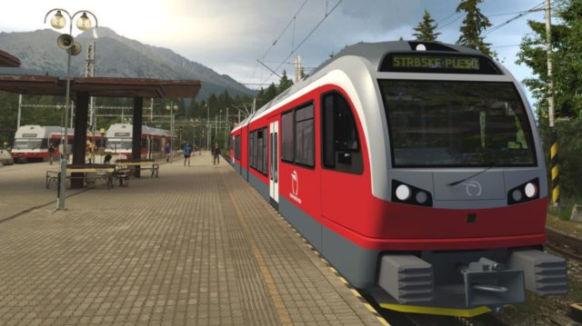 vizualizace od společnosti Stadler pro ZSSK