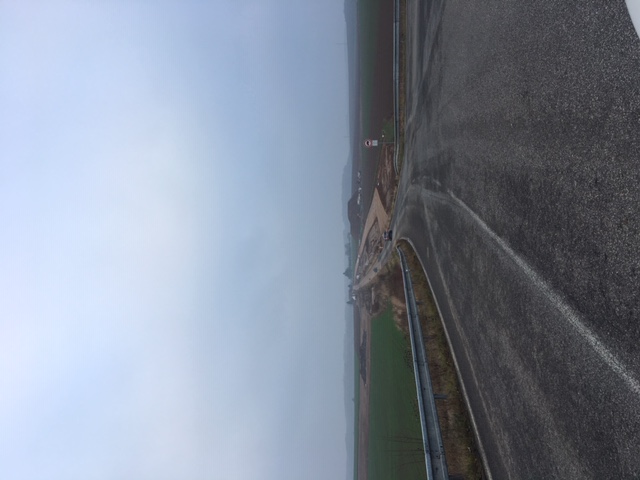 Pohled od I/11 na budoucí D11.