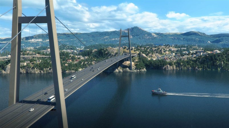 vizualizace 2. mostu Sotra link