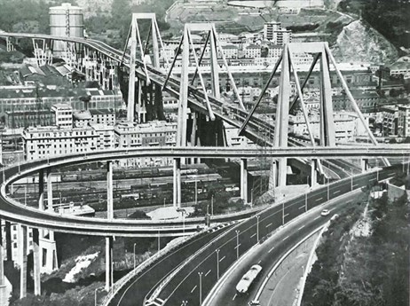 When it was first opened, the bridge was seen as one of Italy's engineering marvels of the time