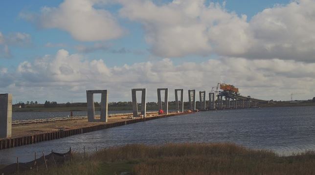 Roskilde fjord bridge: environmental protection was a high priority