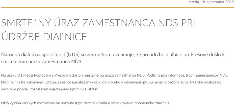 zdroj: portál NDS