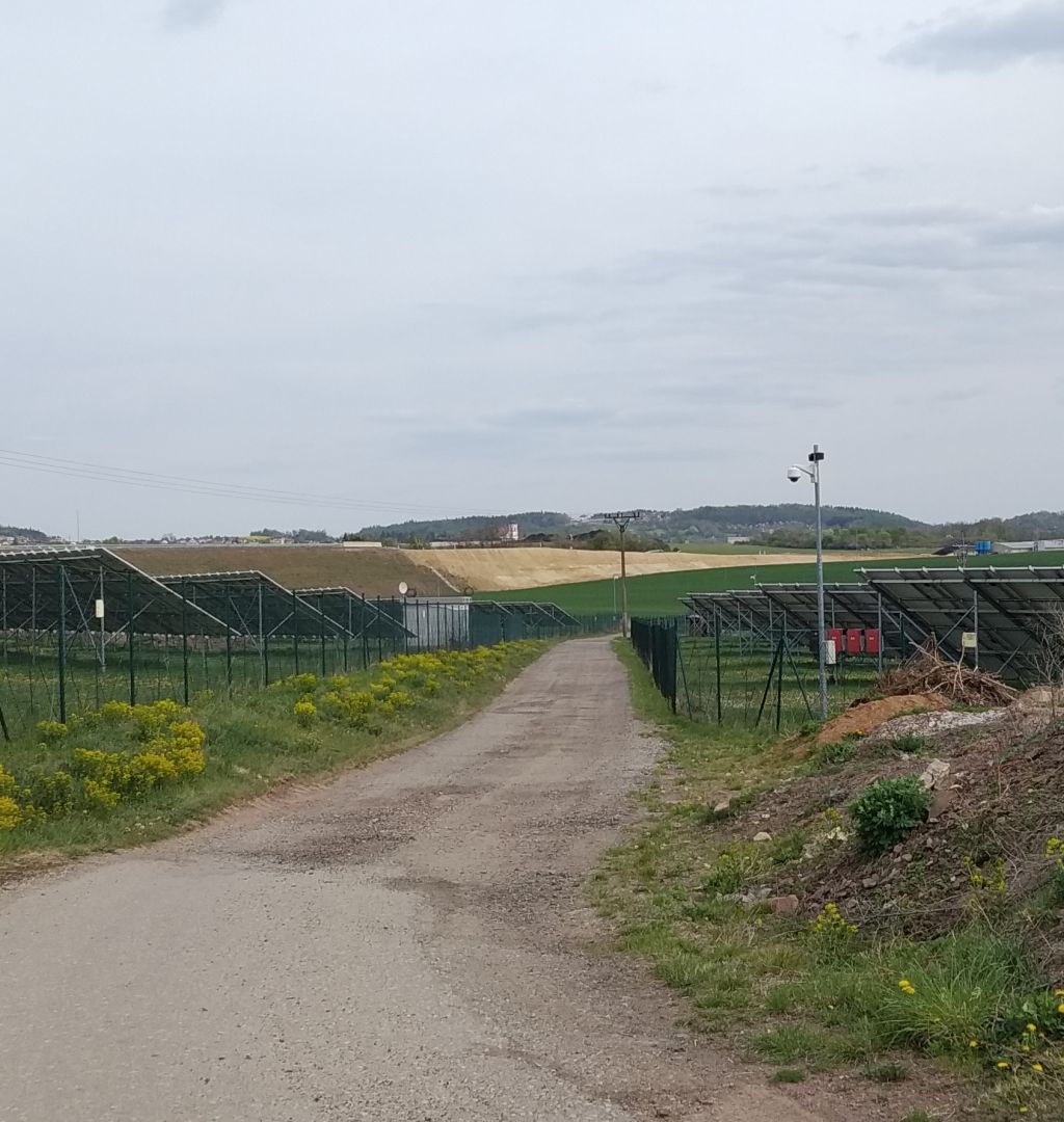 Pohled na napojeni MUK od zapadu