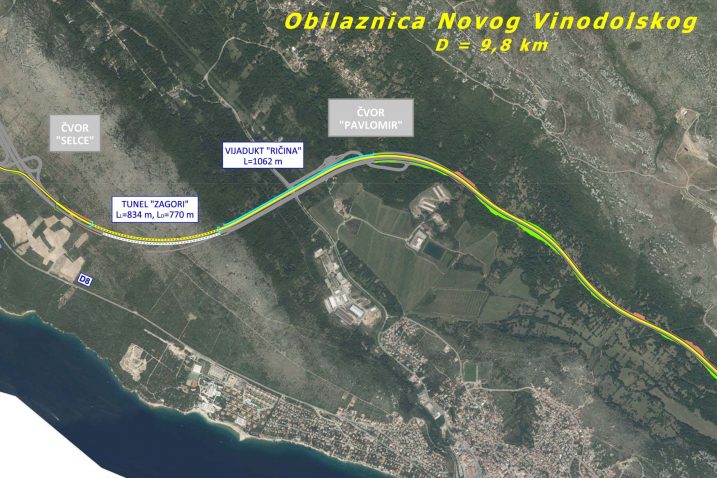 v trase A7 jde 6,5 km