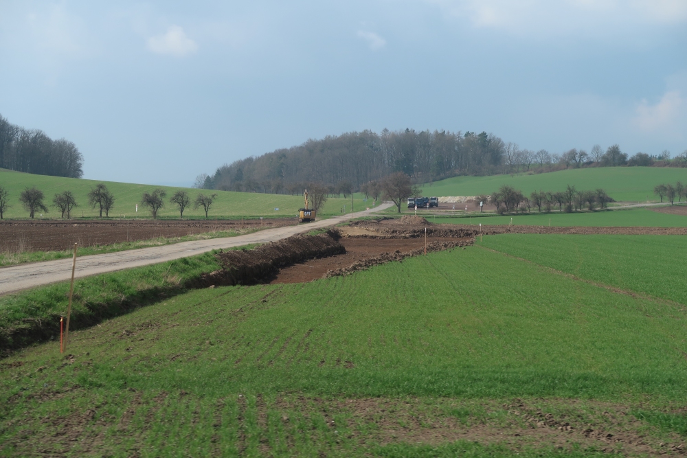 Budoucí křižovatka Dolany