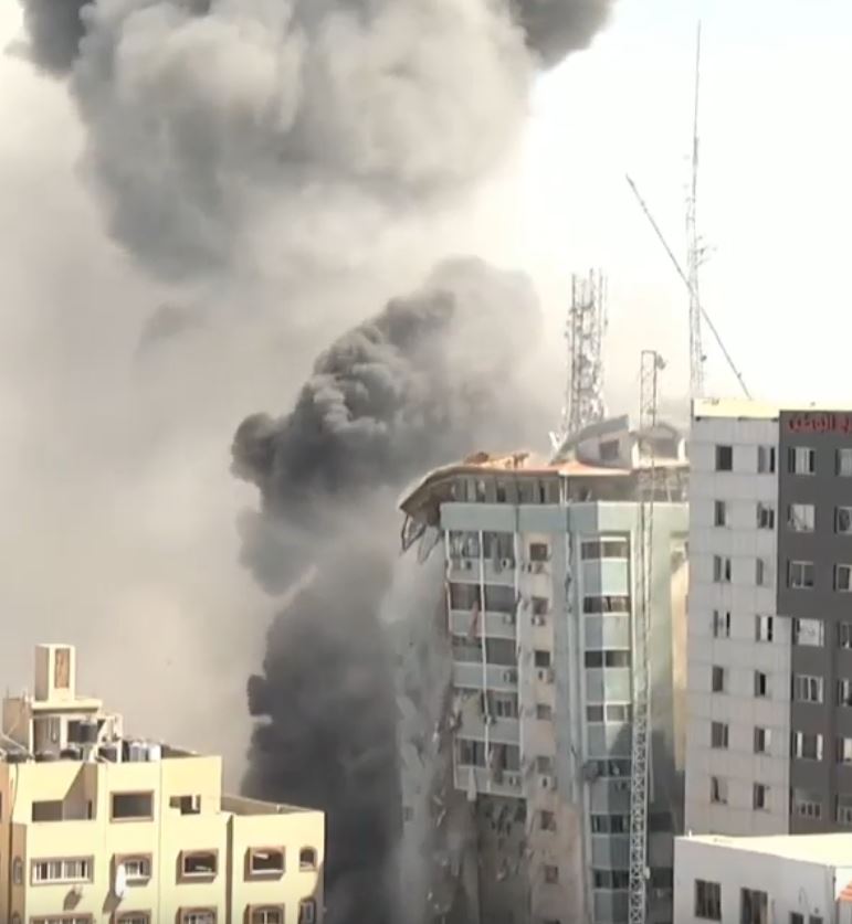 IDF na tento útok nepoužili klasické letadla, ale vyzbrojené drony. Jakožto ukázku dronů se zbraněmi; prvně je vysílal Hamas na stranu Izraele, ale ten je všechny prozatím dokázal zlikvidovat ještě ve vzduchu.