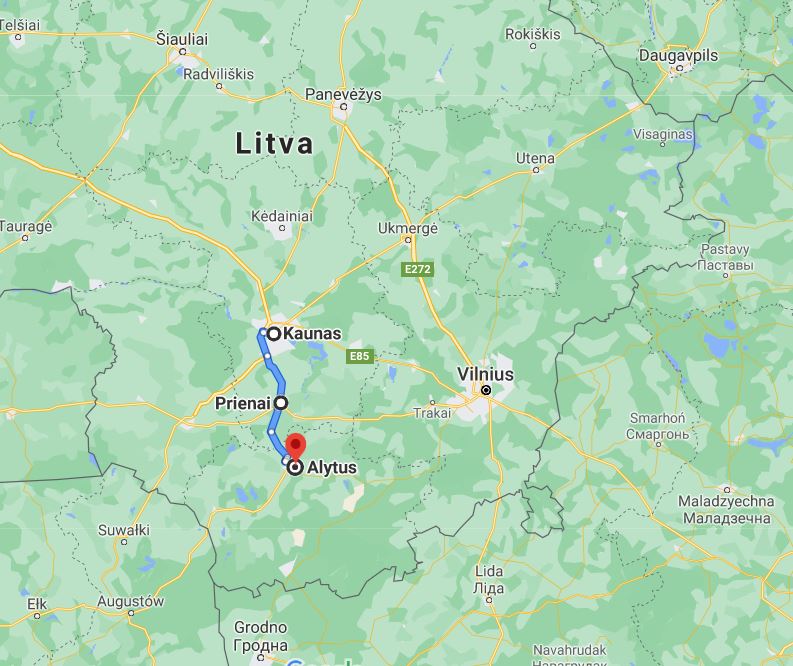 pro představu polohy oblasti