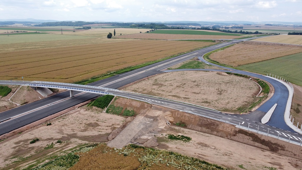 stejné místo, směr Jaroměř