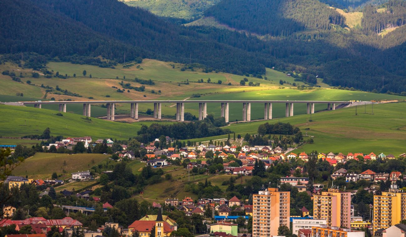 ve výstavbě, pohled z Kalvárie