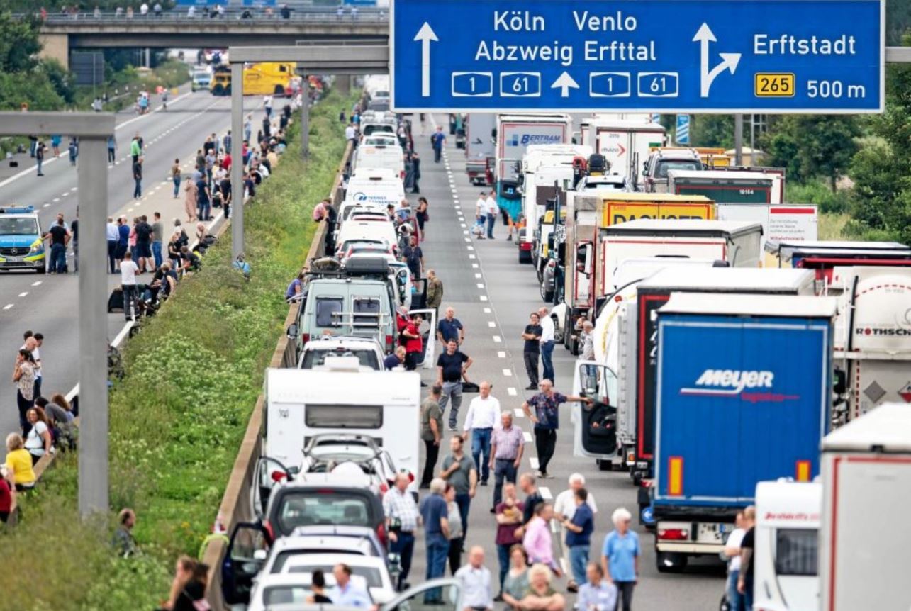 osudný den kolapsu německé infrastruktury