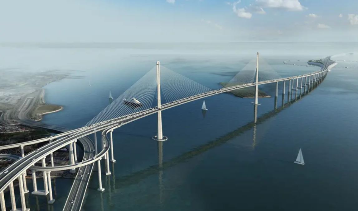 The bridge has been designed with aesthetics, as well as functionality, in mind (image courtesy Dissing+Weitling)