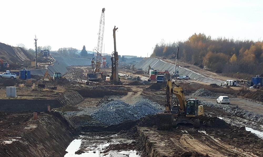 Pohled "do tunelu", směr jih