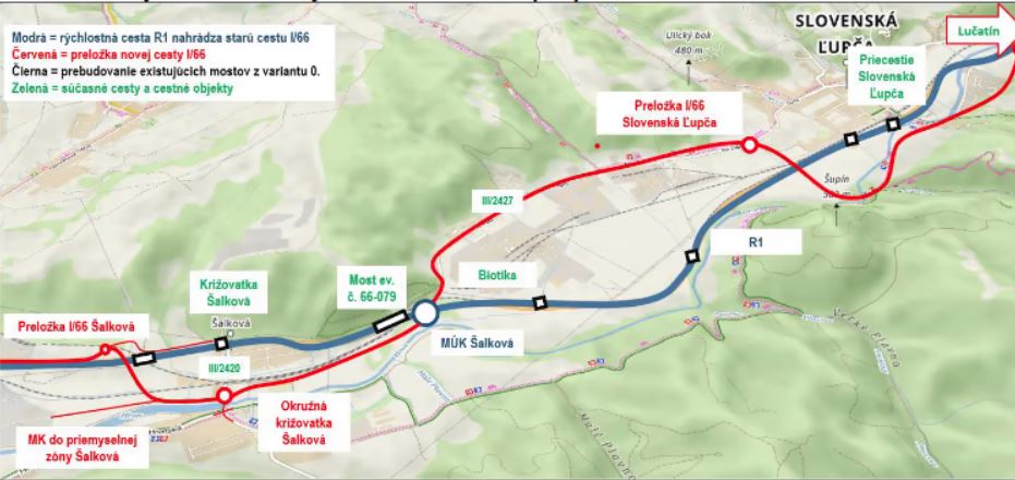 Náhradou můžou být řešení za 66 - 82 mil. € namísto odhadované částky na celý úsek za skoro 150 mil. €.