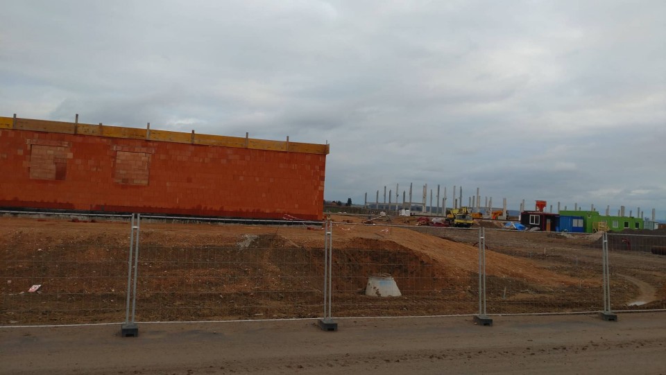 Stavba SSUD Městec 1/2022