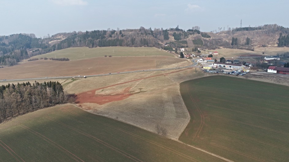 Budoucí napojení na I/16 ve Vidochově