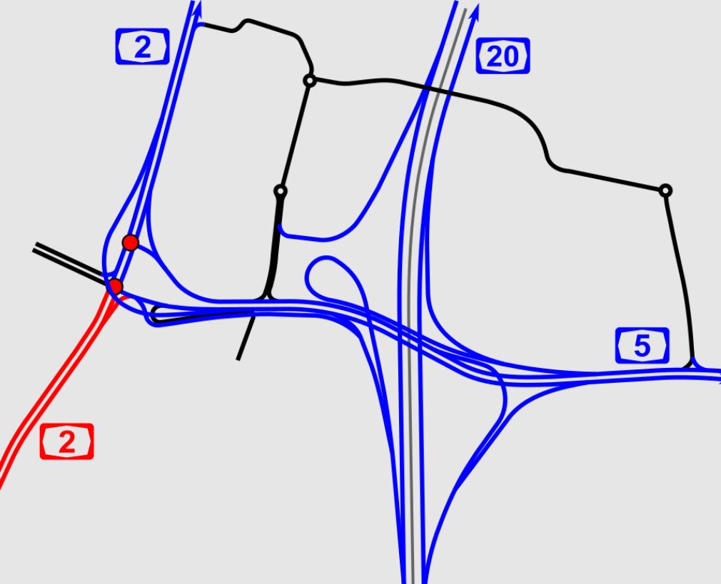 lze si situaci podívat v mapách google