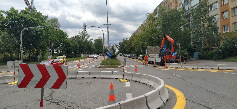 Kruhák Milevská x Na Strži 9.7.2022