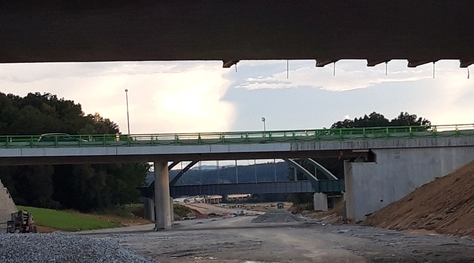 4 mosty na jednom záběru