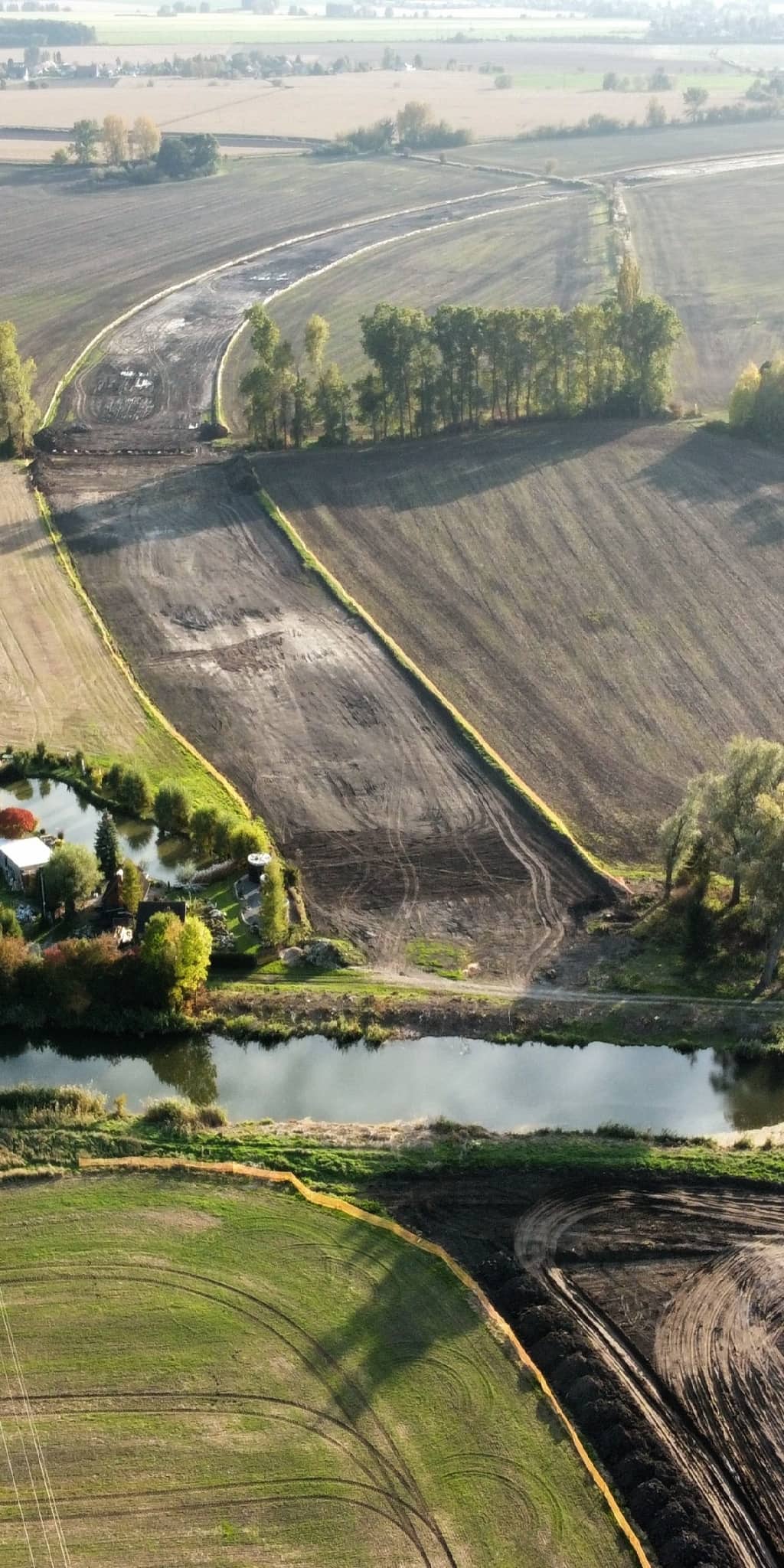 Stav 10.10.2022 Obchvat/přivaděč k D35-Dašice