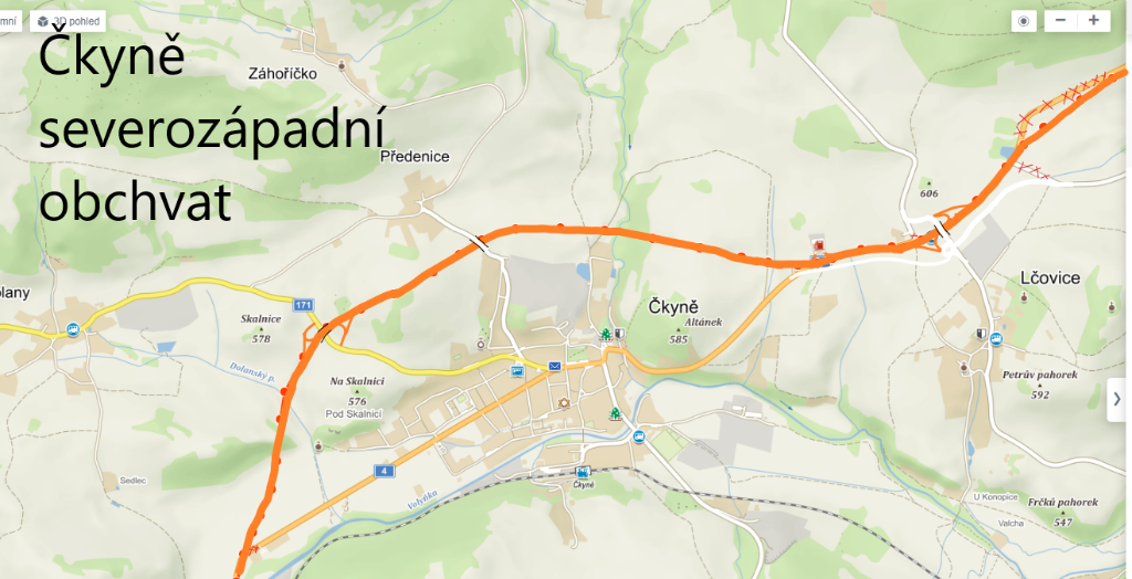 Obchvat Čkyně