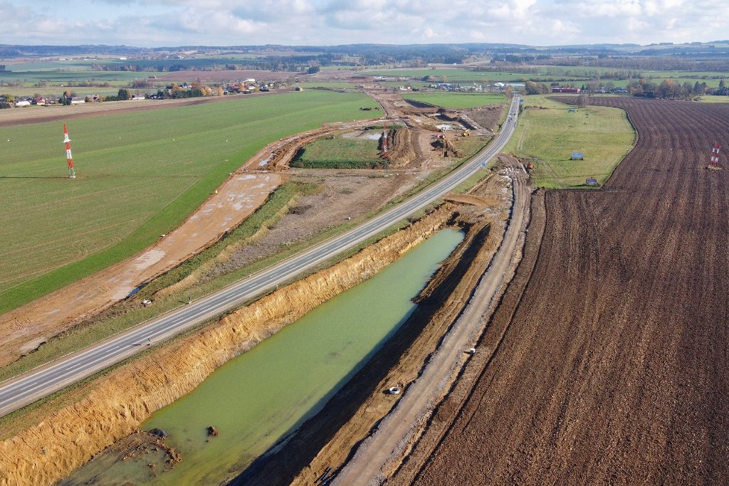 Křížení s I/35 mezi Valdekem a Lačnovem