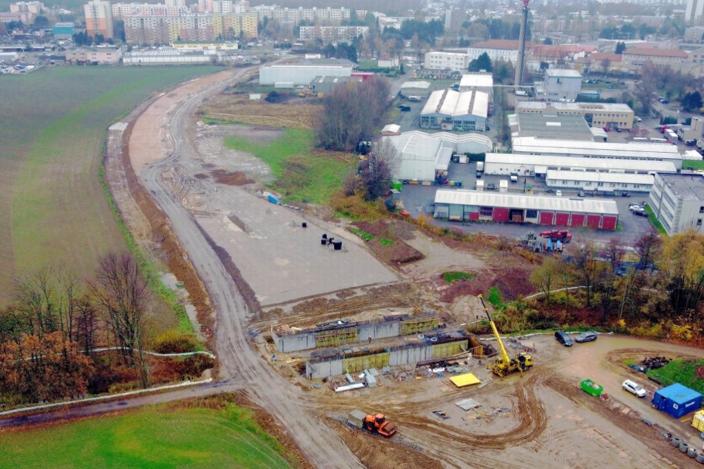 Most přes Spojilský odpad