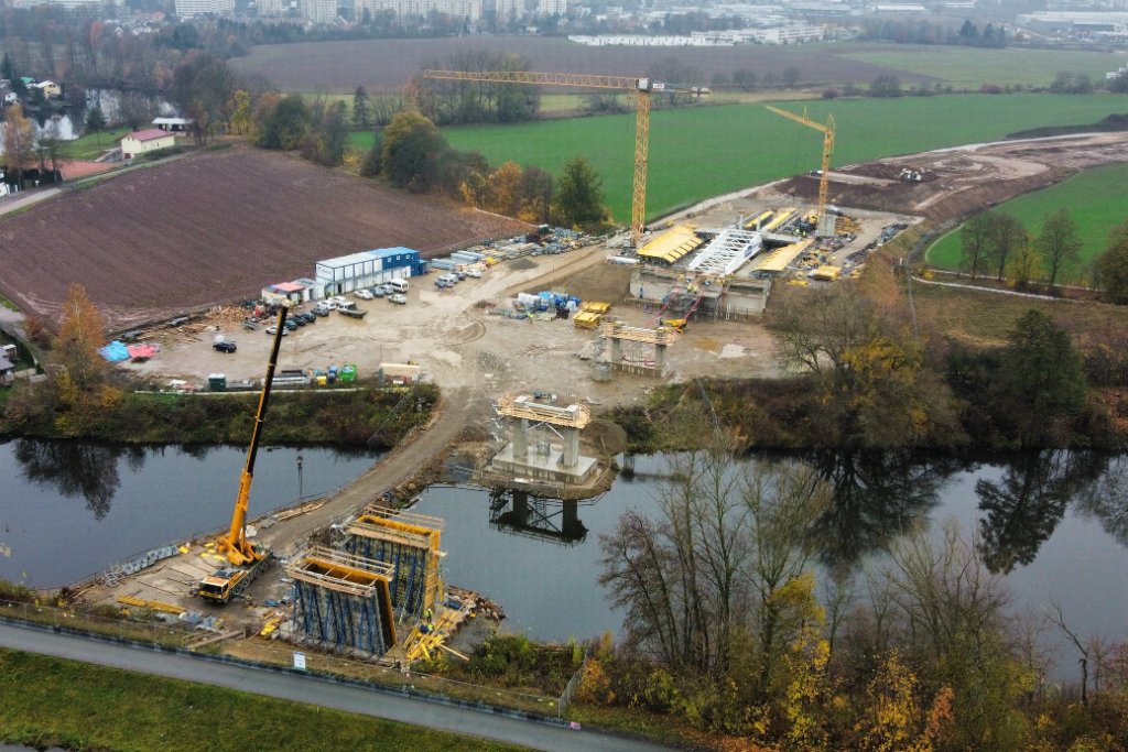 Most přes Labe 27.11.