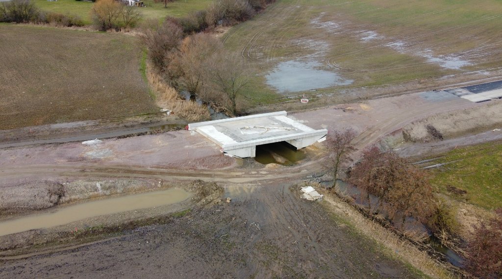 Obchvat Rokytna, most přes Brodecký potok