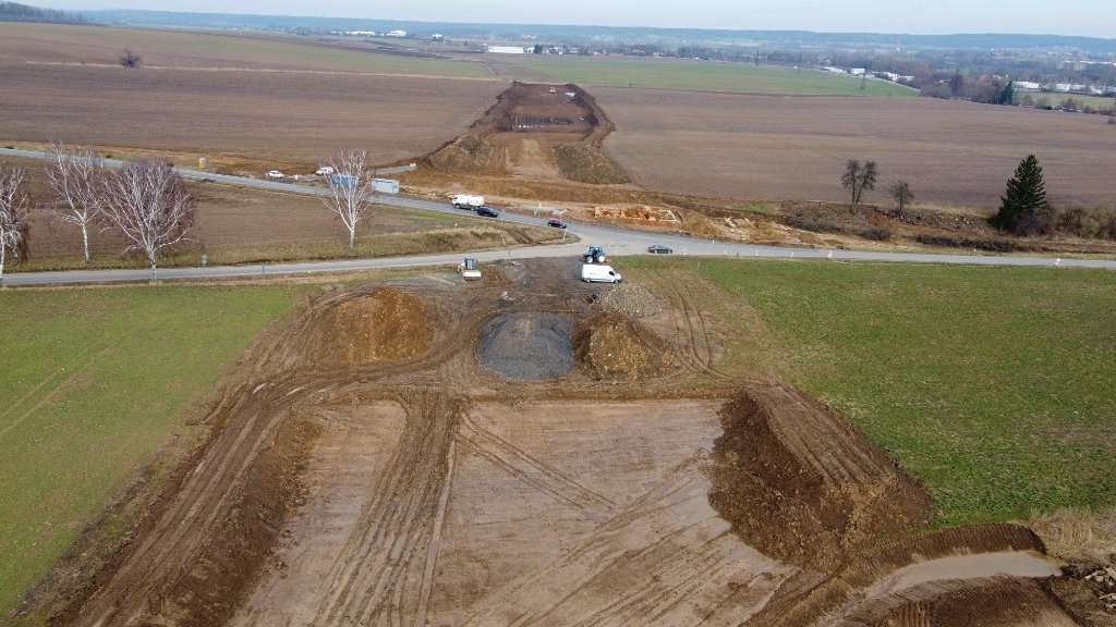 křižovatka pod Vraclaví