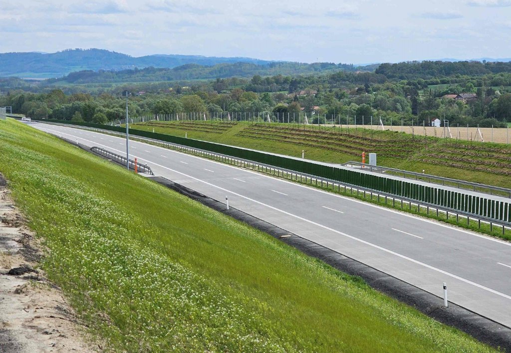 Nový úsek u Bělotína směr Nový Jičín