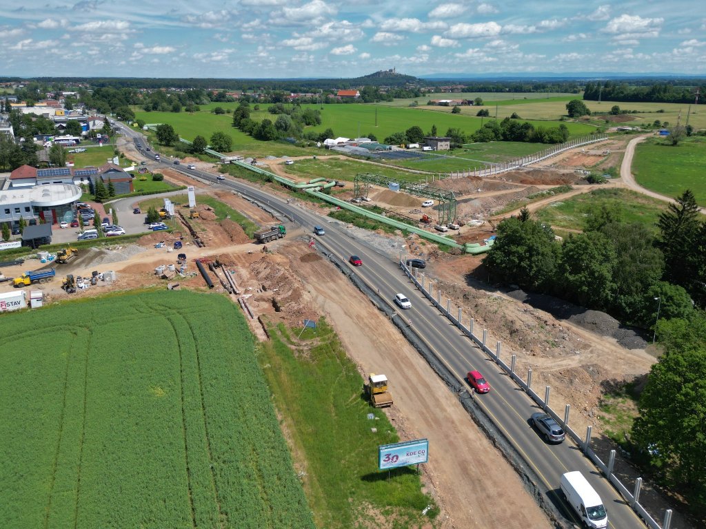 Křižovatka Hradecká