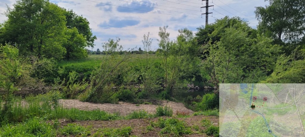 Pohled směrem přes Chrudimku, směr Jesničánky