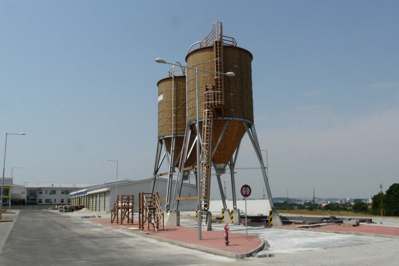 silo pro posypový materiál