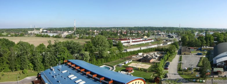 .<br /><br />Panorama přemostění s okolím.