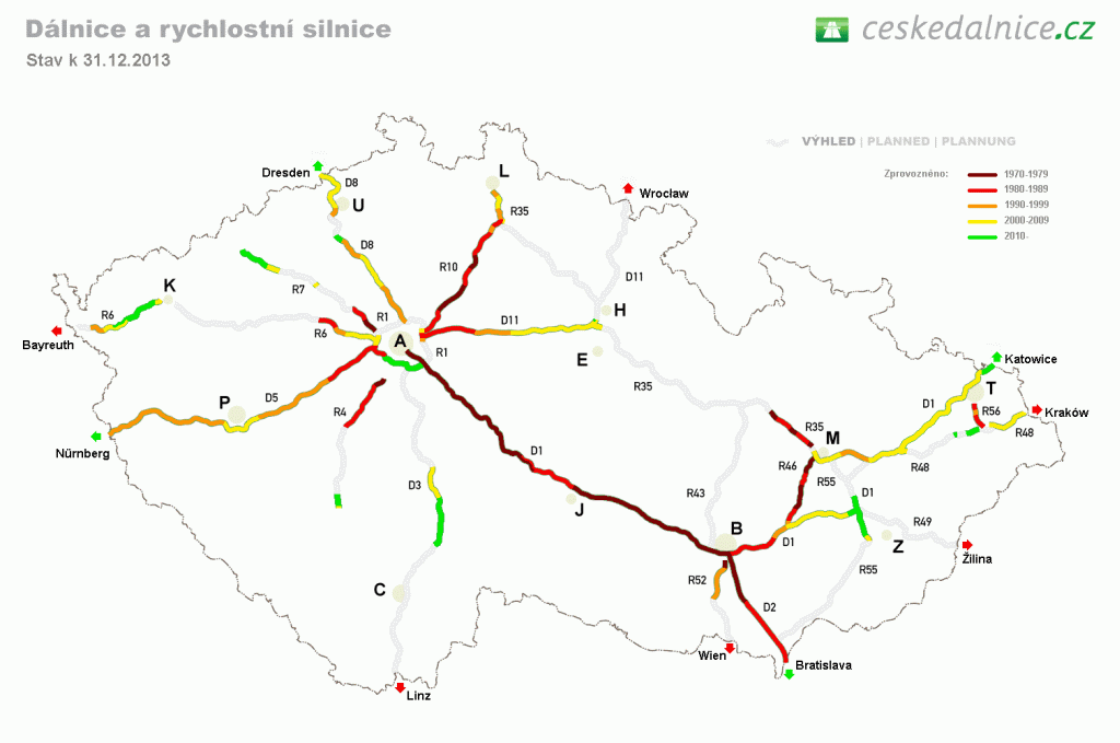 Vývoj sítě dálnic 31.12bakver1.gif