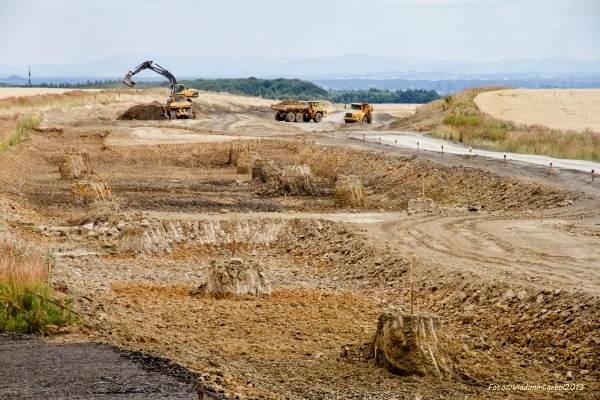 .<br />Od MÚK Velká Polom směrem k Porubě.