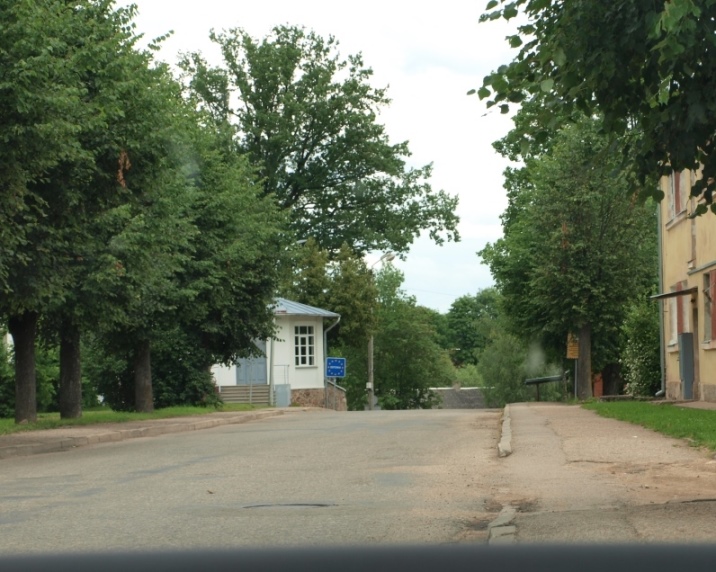 Hranice s Estonskem ve Valka/Valga