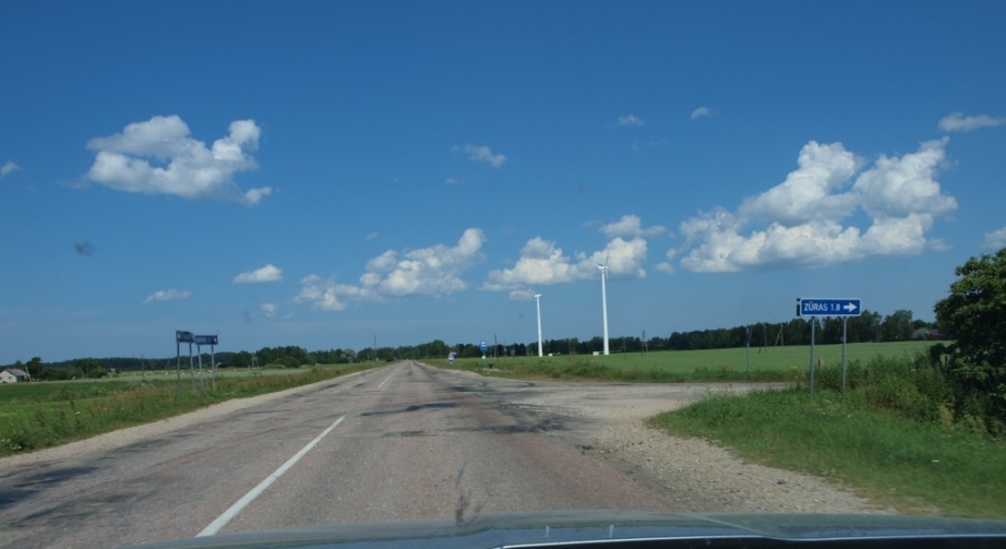 Křižovatka na cestě