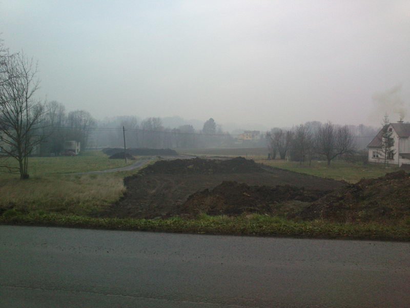 foceno zde http://mapy.cz/s/eB8E<br />Karpentná - Bystřice - směr Oldřichovice