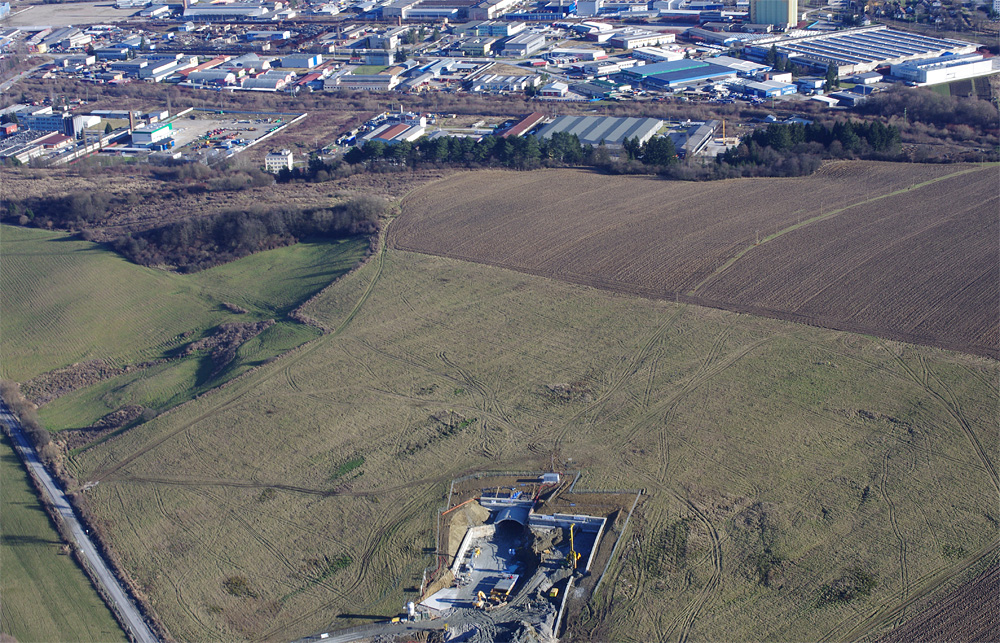 západní portál tunela Žilina