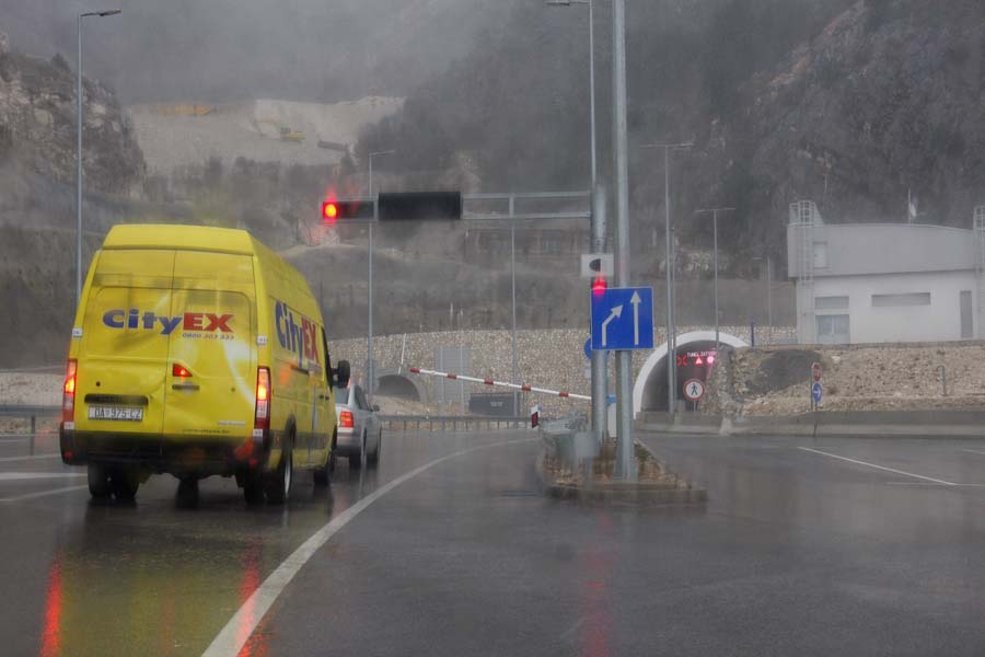 tunel Sv. Ilija uzavřen