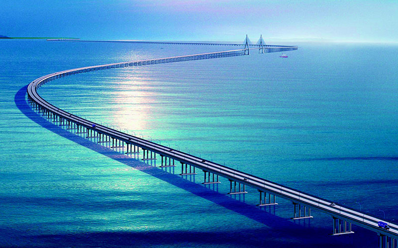 Masirah causeway bridge