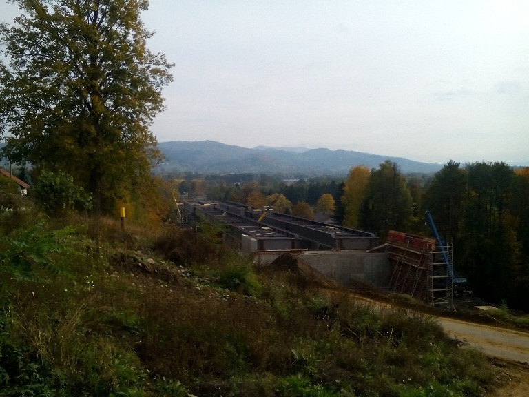 Mostovka pěkně roste