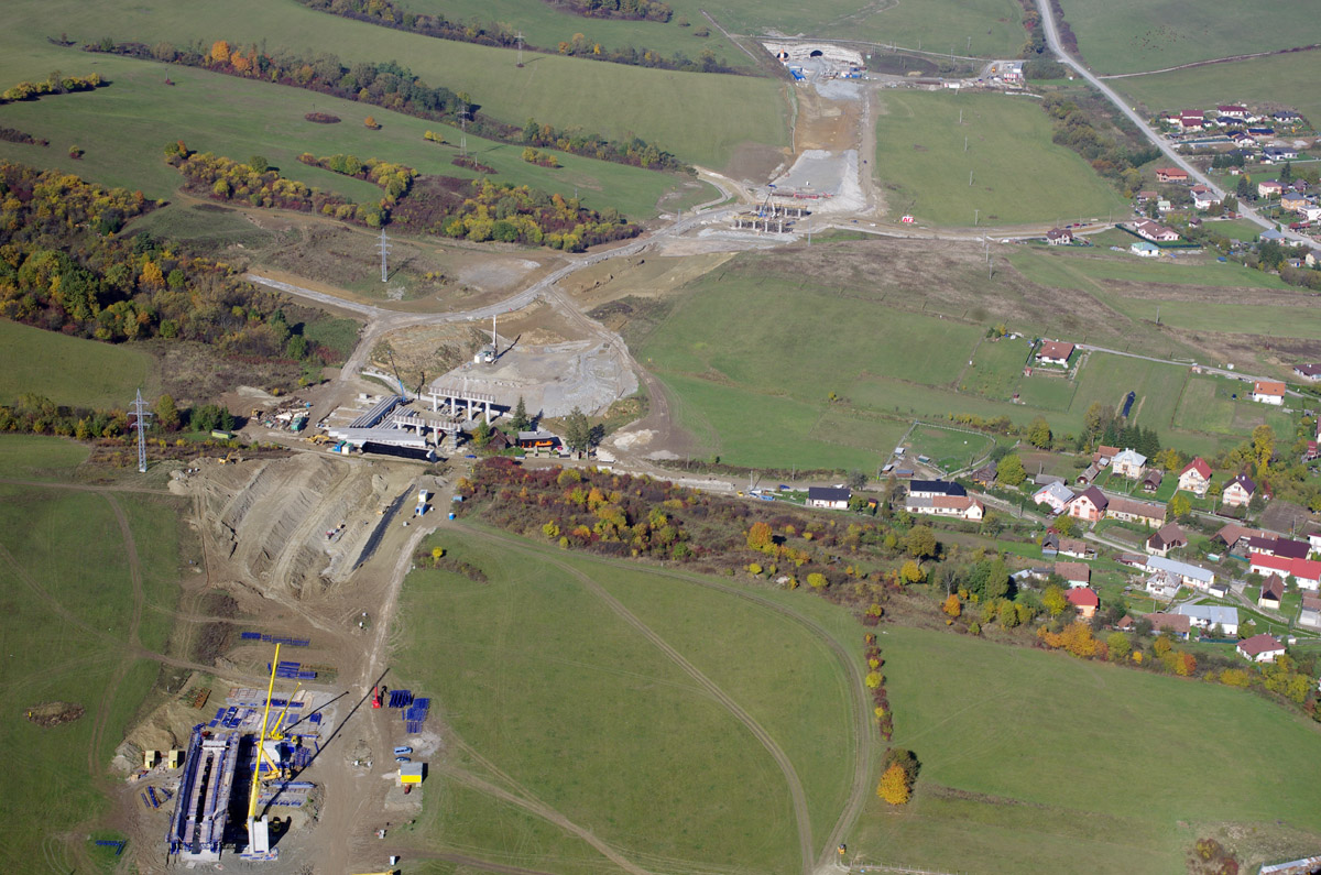 tunel Ovčiarsko, východ