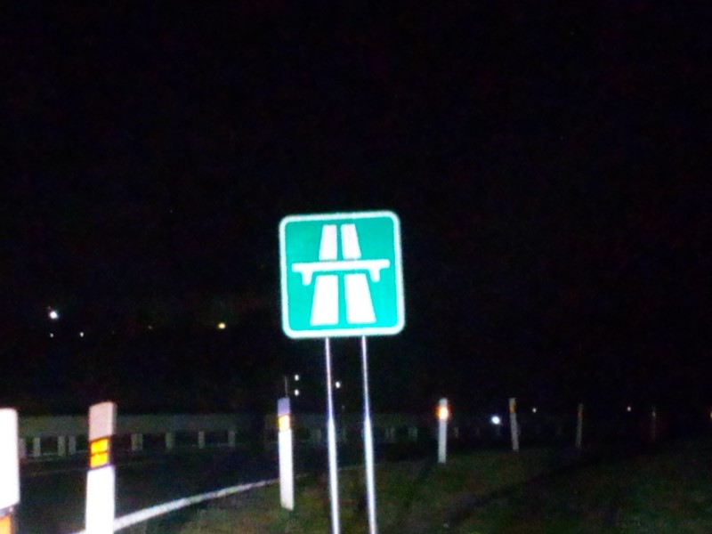 IZ1a na exitu 8 D11 vlevo