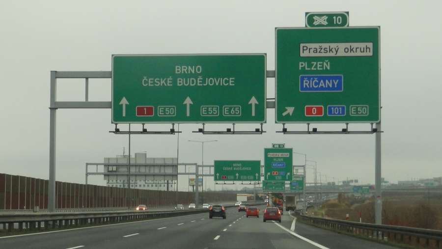 dálniční uzel Modletice