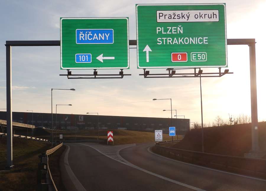 dálniční uzel Modletice