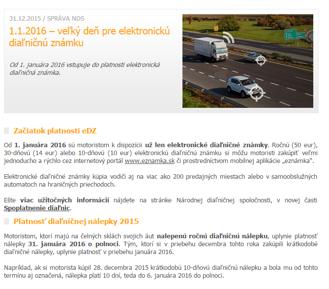 zdroj: web portál NDS
